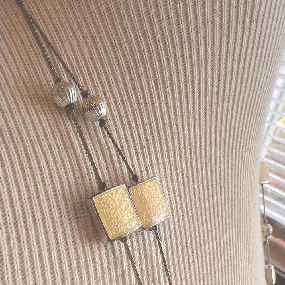Elegant Gold and Silver Necklace
